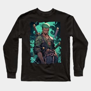 ZORO SAMURAI ANIME Long Sleeve T-Shirt